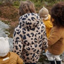 Liewood Kids' Palle Leopard-Print Shell Puffer Jacket - 2 Years