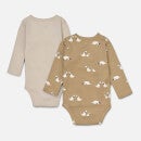 Liewood Baby Hali Two-Pack Cotton-Blend Babygrow