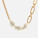 Ted Baker Peresha Gold-Tone and Faux Pearl Bracelet