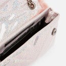Kurt Geiger London Mini Kensington Glittered Faux Leather Bag