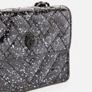 Kurt Geiger London Micro Kensington Glittered Faux Leather Bag