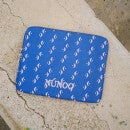 Núnoo Moon Print Recycled Canvas Laptop Bag