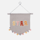 Fiona Walker England Star and Smile Pennant Wall Hanging (2 Pack)