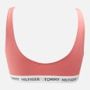 Tommy Hilfiger Logo-Jacquard Jersey Bralette - S