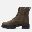 Clarks Orianna Cap Lace Up Suede Boots - UK 3