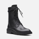 Clarks Tilham Lace Up Leather Boots - UK 3