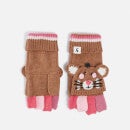 Joules Kids' Chummy Squirrel Knit Hat and Gloves Set