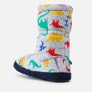 Joules Kids Padabout Jersey and Faux Fur Slipper Boots - XS