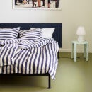 HAY Été Pillow Case - Midnight Blue & Grey - 75 x 50cm