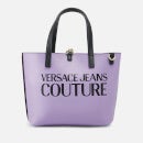 Versace Jeans Couture Small Reversible Faux Leather Tote Bag