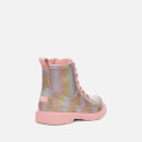 UGG Robley Glittered Faux Leather Boots - UK 13 Kids