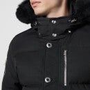 Moose Knuckles 3Q Shearling-Trimmed Nylon and Cotton-Blend Down Coat - M