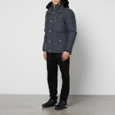 Moose Knuckles 3Q Shearling-Trimmed Nylon and Cotton-Blend Down Coat