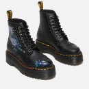 Dr. Martens Women's Sinclair Floral-Embroidered Leather Ankle Boots