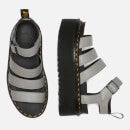 Dr. Martens Blaire Leather Flatform Sandals - UK 3