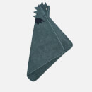 Liewood Augusta Hooded Towel - Dragon/Whale Blue Mix