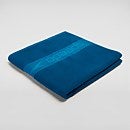 Speedo Handtuch mit Bordüre Blau