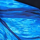 AmberGlow Formender Badeanzug Schwarz/Blau für Damen