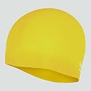 Adult Plain Moulded Silicone Cap Yellow