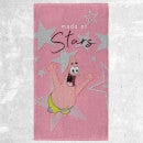 Spongebob Squarepants Made Of Stars Hand Towel