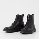 Vagabond James Leather Lace Up Boots - UK 7