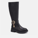 Coach James Leather Knee-High Boots - UK 3