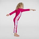 All-In-One Sun Suit Pink/Blau für Kleinkinder (Mädchen)