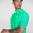 Men's Short Sleeved Swim Tee Green