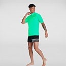 Men's Short Sleeved Swim Tee Green