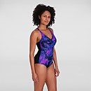 Women's Lexi Shaping Swimsuit Black/Purple