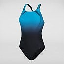 Women's Digital Placement Medalist Swimsuit Black/Blue