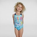 Infant Girl's Digital Allover Swimsuit Purple/Blue