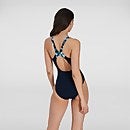 Women's Hyperboom Splice Muscleback Swimsuit Navy/Blue