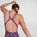 Women's Allover Recordbreaker Swimsuit Red/Purple