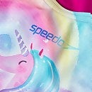 Digital Placement Badeanzug Pink/Blau für Kleinkinder (Mädchen)