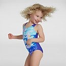 Infant Girl's Digital Placement Swimsuit Purple/Pink