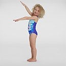Digital Placement Badeanzug Lila/Pink für Kleinkinder (Mädchen)