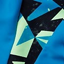 HyperBoom Splice Muscleback Badeanzug Blau/Grün für Mädchen