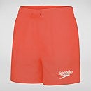 Pantalones cortos de natación Essentials d 33 cm para niños, Rojo
