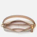 Kate Spade New York Small Sam Leather-Trimmed Jacquard Bag