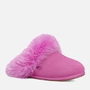UGG's Scuff Sis Suede and Sheepskin Slippers - UK 3