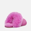 UGG's Scuff Sis Suede and Sheepskin Slippers - UK 3