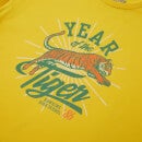 T-Shirt Stranger Things Year Of The Tiger - Jaune