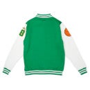 Stranger Things Hawkins High School Varsity Jacket & Patches - Green/White