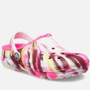 Crocs Toddlers Classic Marbled Faux Sherpa Lined Clogs - UK 6 Toddler