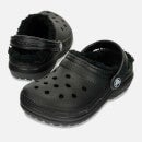 Crocs Kids' Classic Faux Shearling-Lined Rubber Clogs