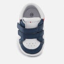 Tommy Hilfiger Blue, White and Red Velcro Trainers - UK 1 Baby