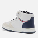 Tommy Hilfiger Kids' Faux Leather Hi-Top Trainers
