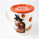 Dragonball Super Goku Mug with Coaster Lid