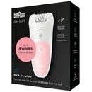 Braun Silk-épil Epilators Silk-épil 5-516 Wet & Dry Epilator with High Frequency Massage Cap